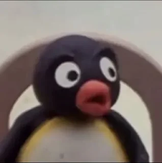 😟 emoji Пингвин 🐧 Telegram sticker 2 of 14