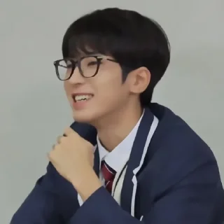 🥥 emoji ✦ ָ ֙⋆ wonwoo by @paradoxstickers Telegram sticker 20 of 25