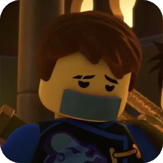 🤫 emoji Ninjago Telegram sticker 12 of 85