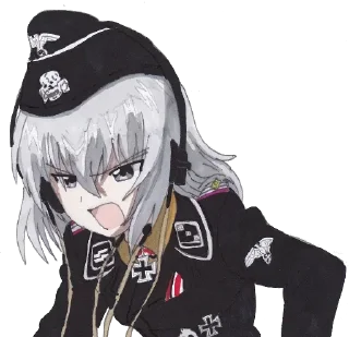 😠 emoji Немки - @Tg_stickersu Telegram sticker 17 of 67