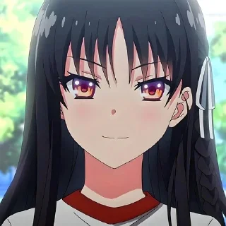 ☺️ emoji Тянки @anime_stickerr Telegram sticker 10 of 20