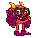 ☝️ emoji Lil Cifer Telegram sticker 7 of 23