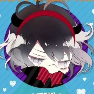 Sticker from Азуса! от @kottonxw