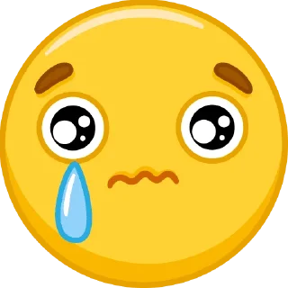 😢 emoji .В Telegram sticker 17 of 41