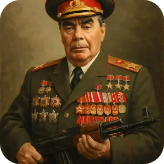 😎 emoji Брежнев Telegram sticker 4 of 56