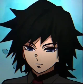 😕 emoji 💦Гию томиока💦 Telegram sticker 10 of 32