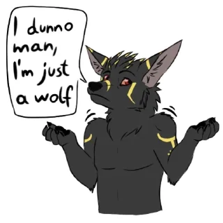 🤷‍♂ emoji Akito Telegram sticker 20 of 57