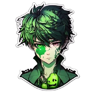 🍏 emoji MJ.Hum.AppleSticks Telegram sticker 16 of 37