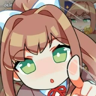 😲 emoji Моника💚 Telegram sticker 12 of 15