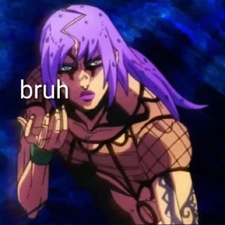 🤮 emoji JOJO Telegram sticker 24 of 90