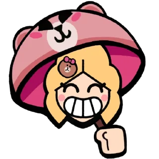 😁 emoji Choco Piper Telegram sticker 8 of 9