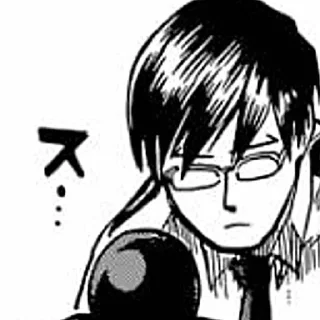 Sticker from 💟 Iida Tenia manga 💟