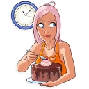 🍰 emoji Stay Fit Telegram sticker 23 of 30