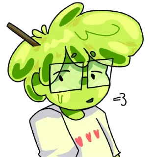 💚 emoji Slime!¡ Telegram sticker 14 of 16