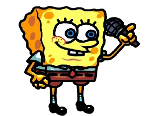 🌟 emoji Cringe spong fnf Telegram sticker 6 of 50