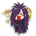 ☺️ emoji Uchiha Madara Telegram sticker 14 of 23