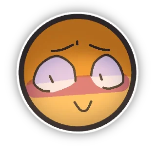😅 emoji Cursed Telegram sticker 17 of 24