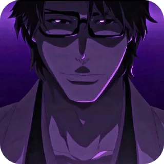 👓 emoji Aizen Telegram sticker 22 of 103