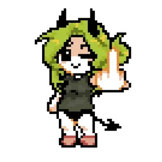 🖕 emoji Zelenka - @zelyayo Telegram sticker 21 of 21