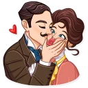 😙 emoji Such a Gentleman Telegram sticker 9 of 30