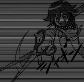 🖤 emoji Kokichi🖤 Telegram sticker 11 of 51