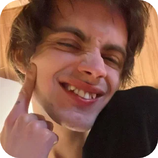 🥰 emoji БЕДНЫЙ Telegram sticker 13 of 13