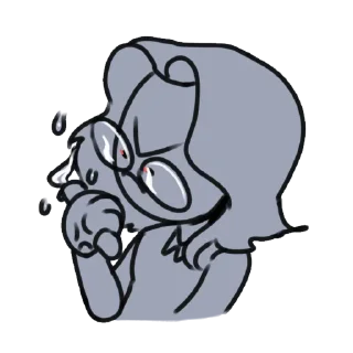 😡 emoji Бедный Читатель Telegram sticker 18 of 18