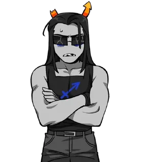 Sticker from Equius◇Nepeta lmao