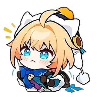 😳 emoji Chibies3 | @honkaistarmedia Telegram sticker 10 of 38