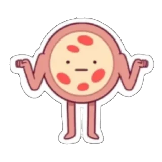 🌟 emoji pizza Telegram sticker 5 of 21