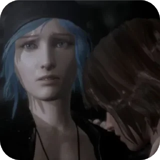 😰 emoji Chloe Price • @Earth928B Telegram sticker 11 of 50
