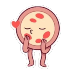 ❤️ emoji pizza Telegram sticker 20 of 21