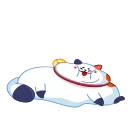🫠 emoji Neko Telegram sticker 23 of 27