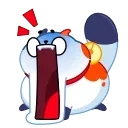 😱 emoji Neko Telegram sticker 11 of 27