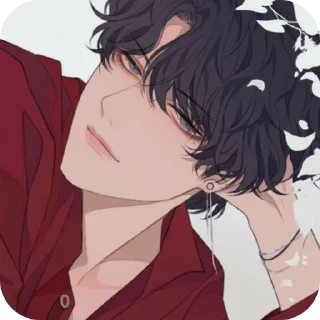🤤 emoji 2д парни Telegram sticker 14 of 51