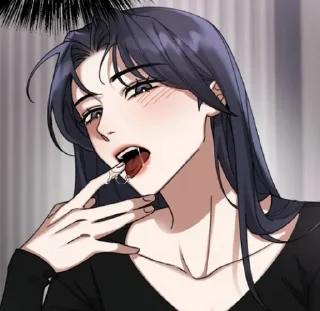 😶 emoji Её слабость Telegram sticker 22 of 85