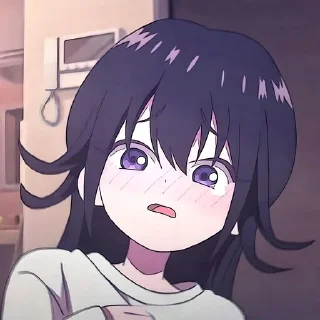 🥺 emoji Причина полюбить её @anime_stickerr Telegram sticker 8 of 20