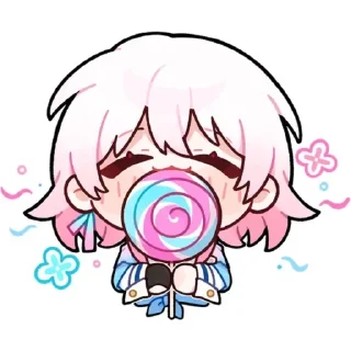 💚 emoji Хонкай Telegram sticker 20 of 25