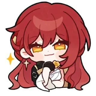 💚 emoji Хонкай Telegram sticker 9 of 25