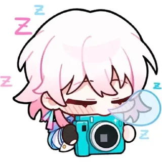 💚 emoji Хонкай Telegram sticker 14 of 25