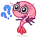 🤷‍♀️ emoji Fresh Shrimp Telegram sticker 16 of 20