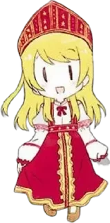 😭 emoji Eli Ayase Telegram sticker 24 of 120