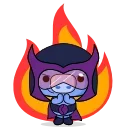Sticker from Discord: Wumpus Nitro Elite @CrazySnep