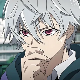 Sticker from Дневник будущего @anime_stickerr