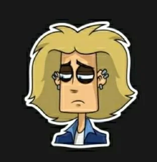 😔 emoji Глэм Telegram sticker 22 of 28