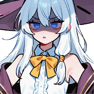 😐 emoji 𝒆𝒍𝒂𝒊𝒏𝒂 | stable waifu | @rosiewthrose Telegram sticker 7 of 17