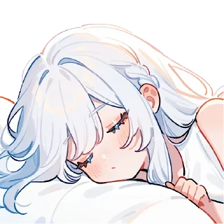 😴 emoji 𝒆𝒍𝒂𝒊𝒏𝒂 | stable waifu | @rosiewthrose Telegram sticker 2 of 17