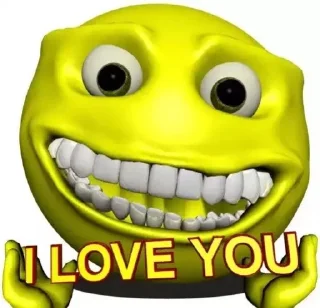 ❤️ emoji 3д смешнявки Telegram sticker 19 of 32