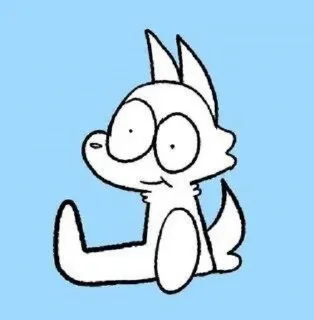 🌟 emoji Дритня белого оленя Telegram sticker 5 of 47