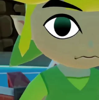 😳 emoji Zelda Wind Waker Animated Telegram sticker 18 of 41